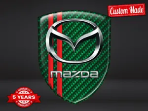 Mazda Business Sticker Labels Pro Max Durable Modern